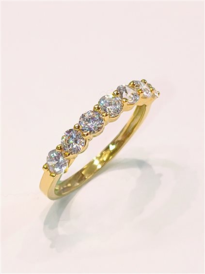 Anello Vidali Gioielli Donna in Oro giallo Zircone ANOR-82-34 - ANOR-82-34